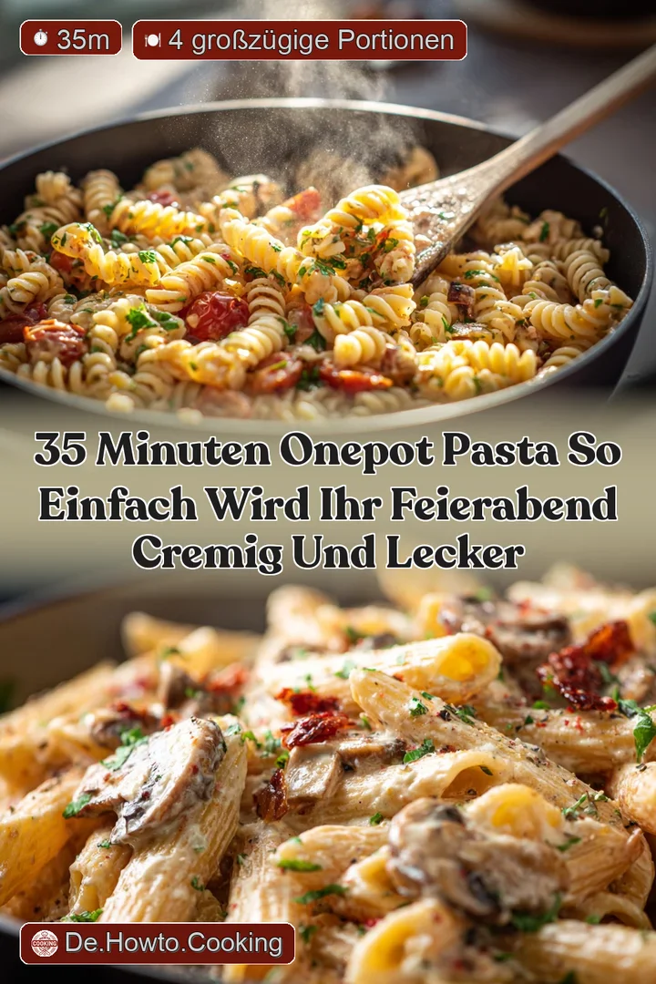 35 Minuten OnePot Pasta So einfach wird Ihr Feierabend cremig und lecker