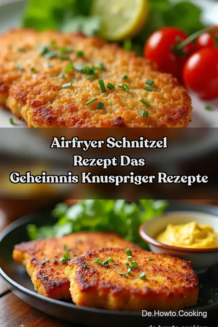 Airfryer Schnitzel Rezept Das Geheimnis knuspriger Rezepte