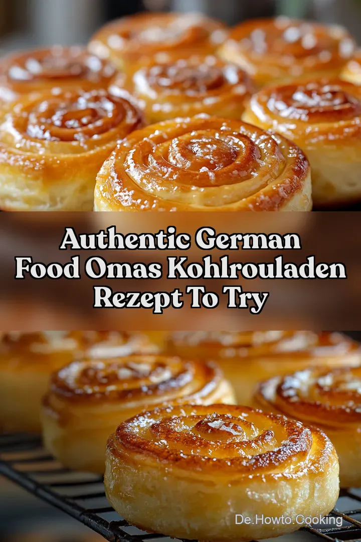 Authentic German Food Omas Kohlrouladen Rezept to Try
