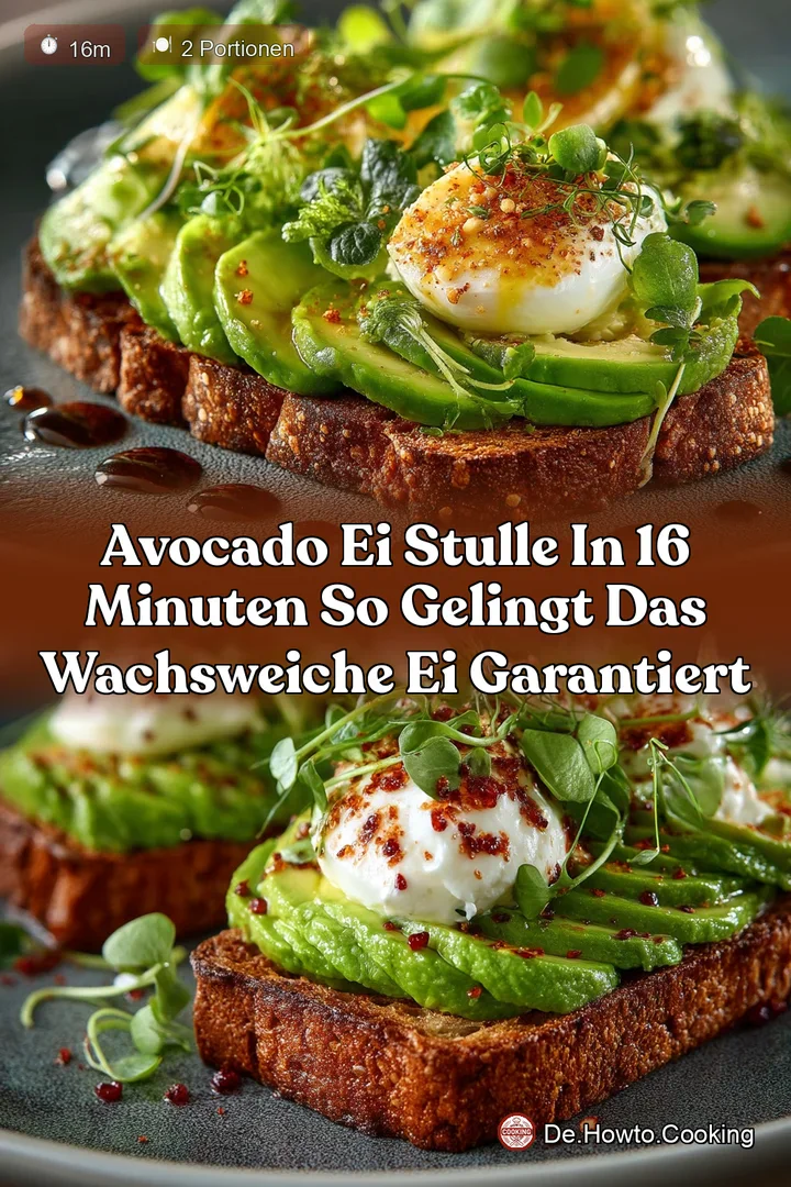 Avocado Ei Stulle in 16 Minuten So gelingt das wachsweiche Ei garantiert