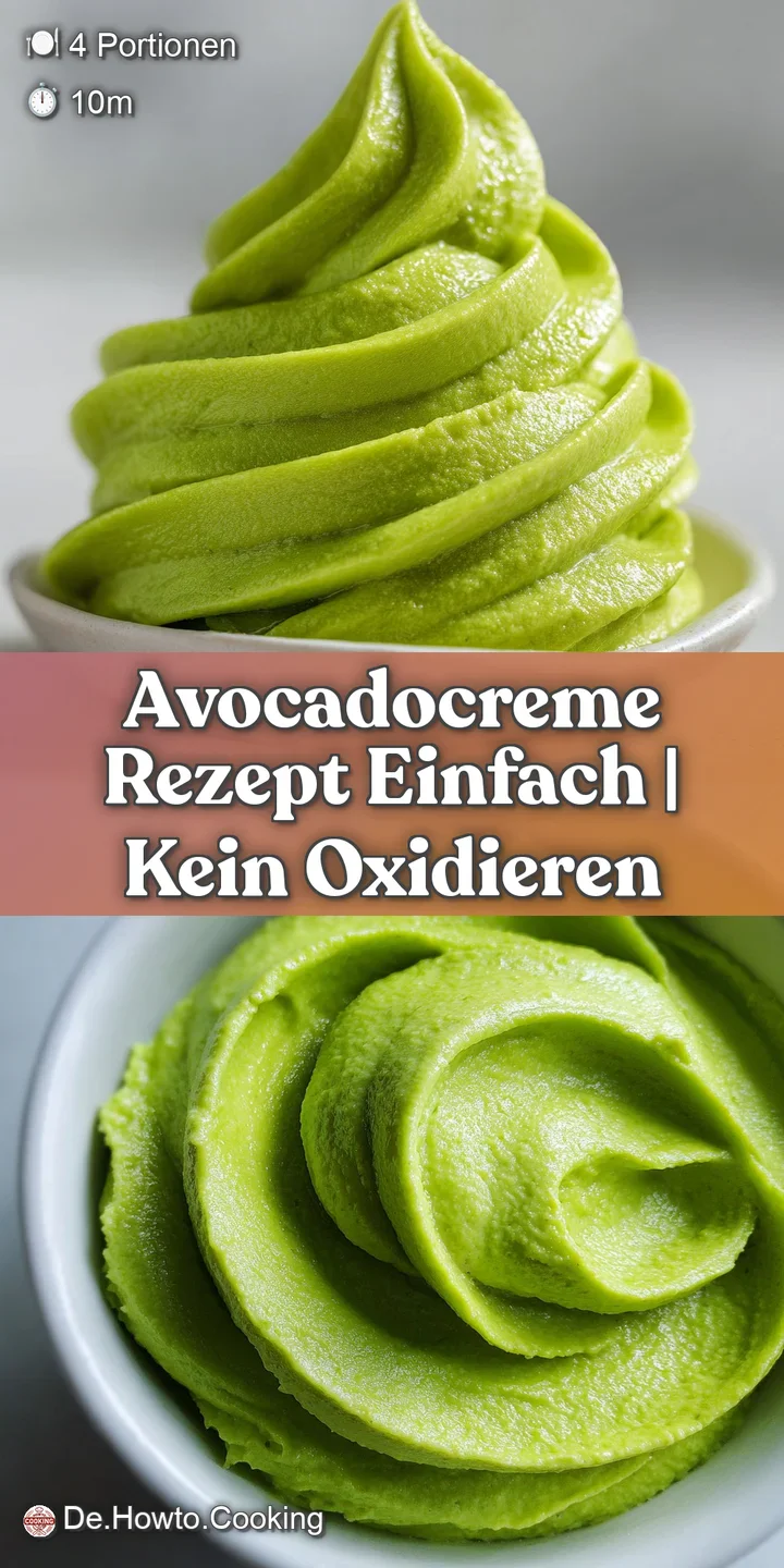 Creamy, luscious avocado creme, close-up view showcasing its velvety texture with flecks of herbs. Bright, vibrant, and ap...