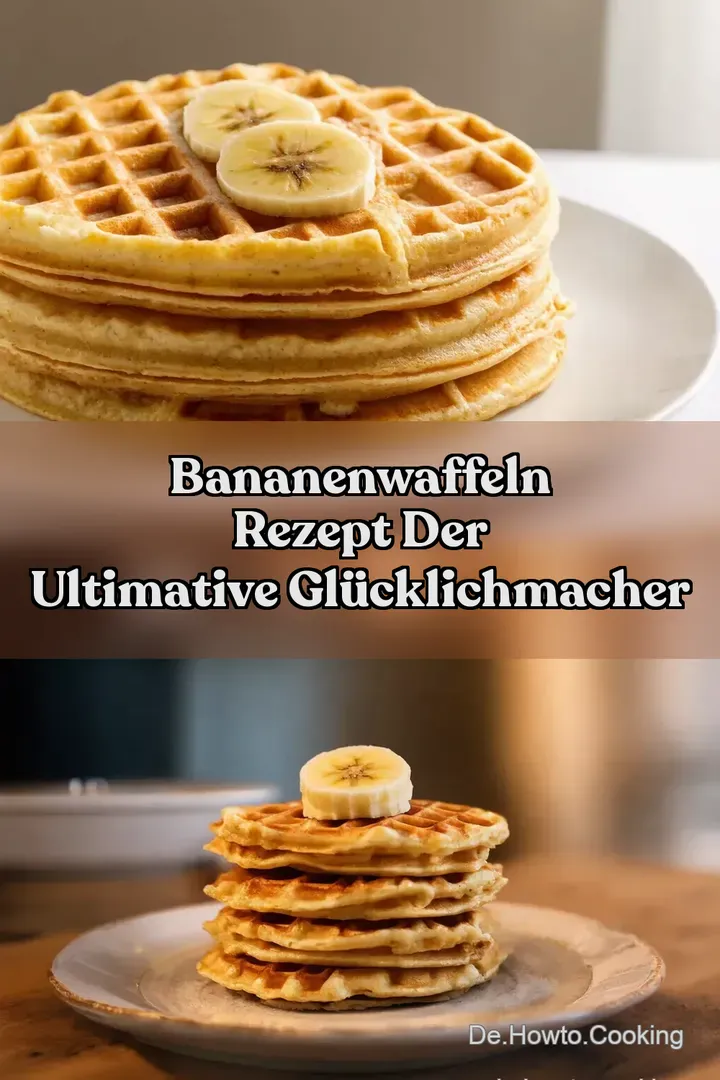 Bananenwaffeln Rezept Der ultimative Gl&uuml;cklichmacher