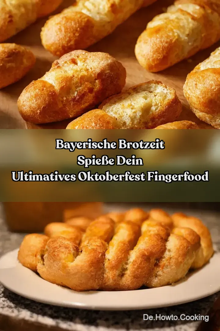 Bayerische Brotzeit Spie&szlig;e Dein ultimatives Oktoberfest Fingerfood