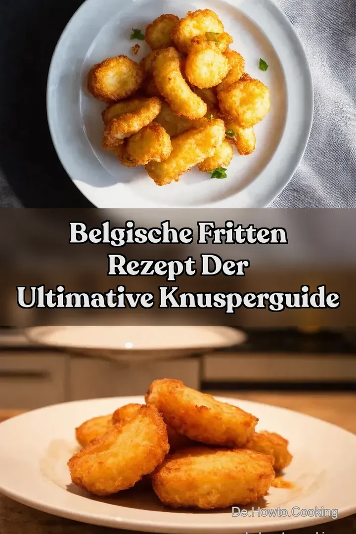 Belgische Fritten Rezept Der ultimative KnusperGuide
