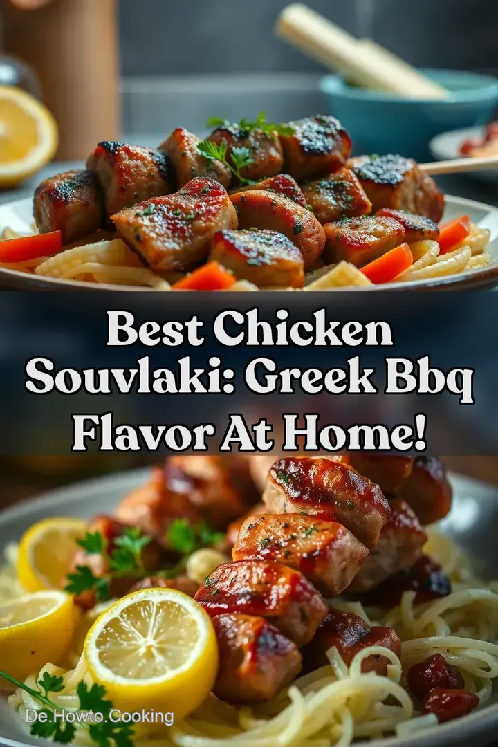 Best Chicken Souvlaki: Greek BBQ Flavor at Home!