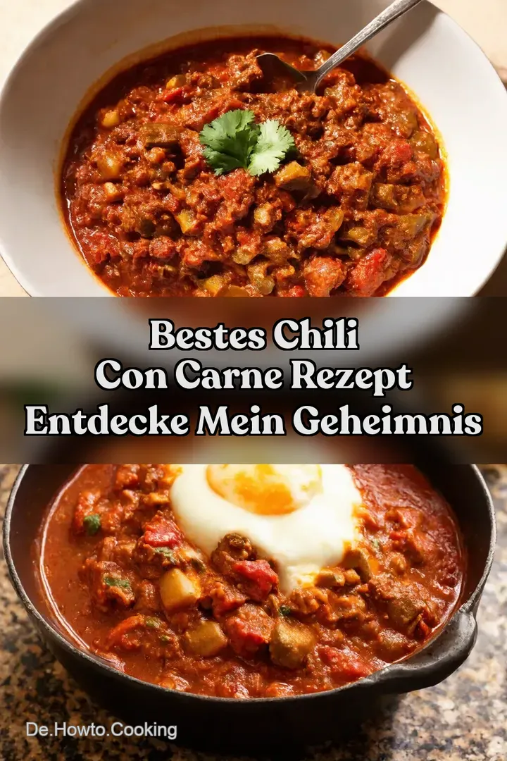 Bestes Chili Con Carne Rezept Entdecke mein Geheimnis