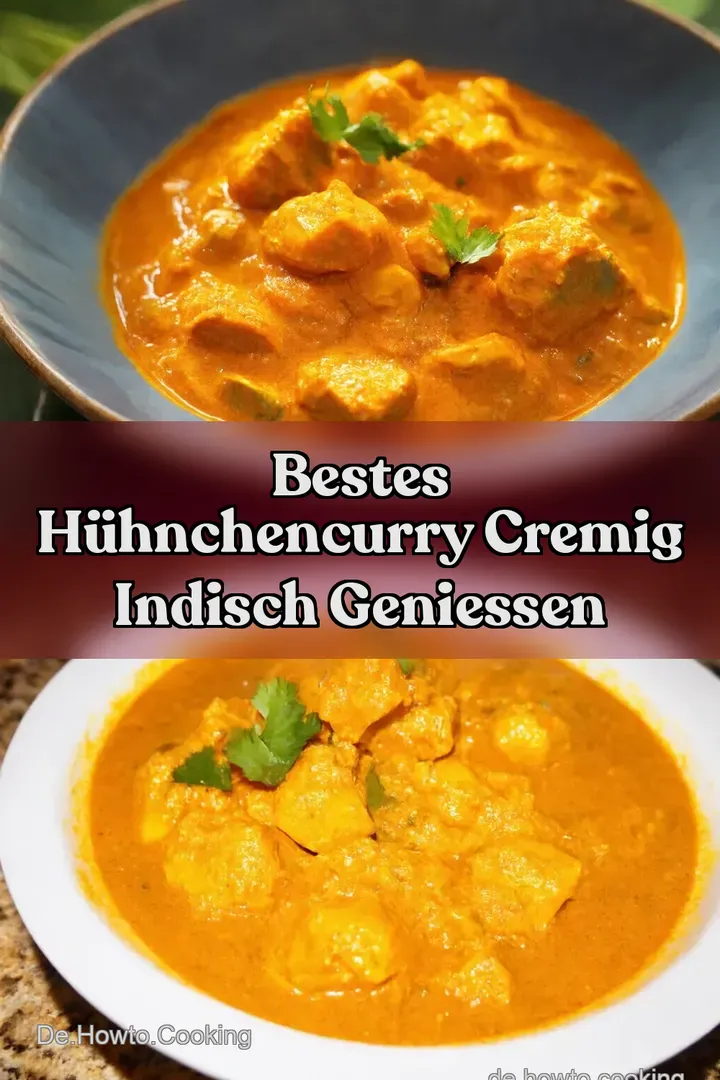 Bestes Hühnchencurry Cremig Indisch Geniessen