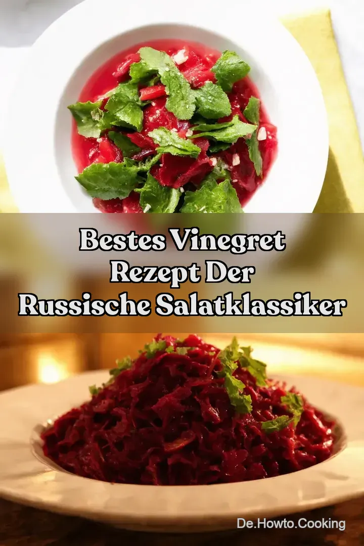 Bestes Vinegret Rezept Der russische SalatKlassiker