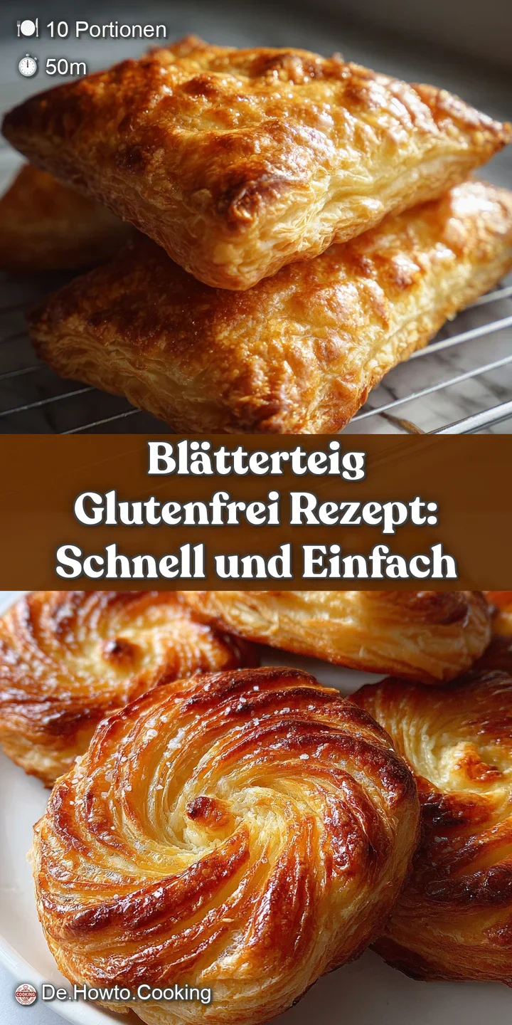 Close-up of a gluten-free puff pastry, showcasing its light, airy texture and delicious filling, hinting at a warm, savory...