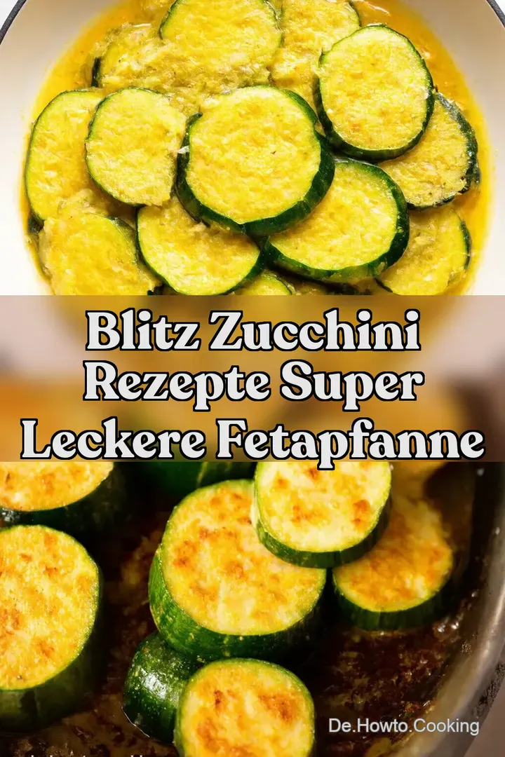 Blitz Zucchini Rezepte Super Leckere FetaPfanne