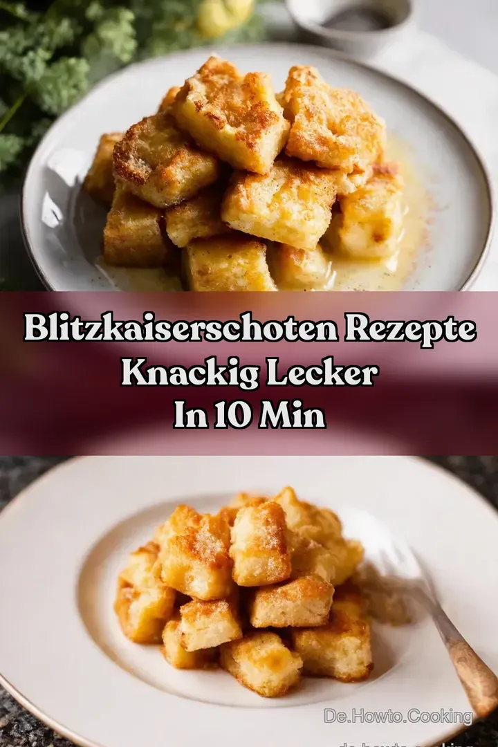 BlitzKaiserschoten Rezepte Knackig Lecker in 10 Min
