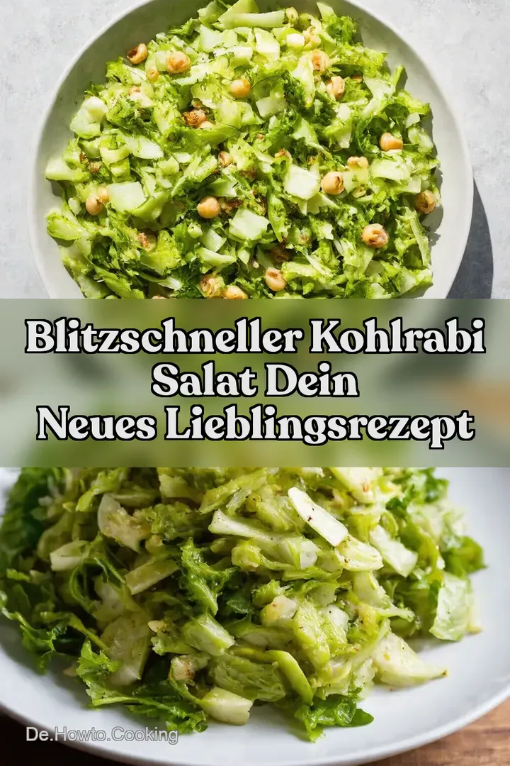Blitzschneller Kohlrabi Salat Dein Neues Lieblingsrezept