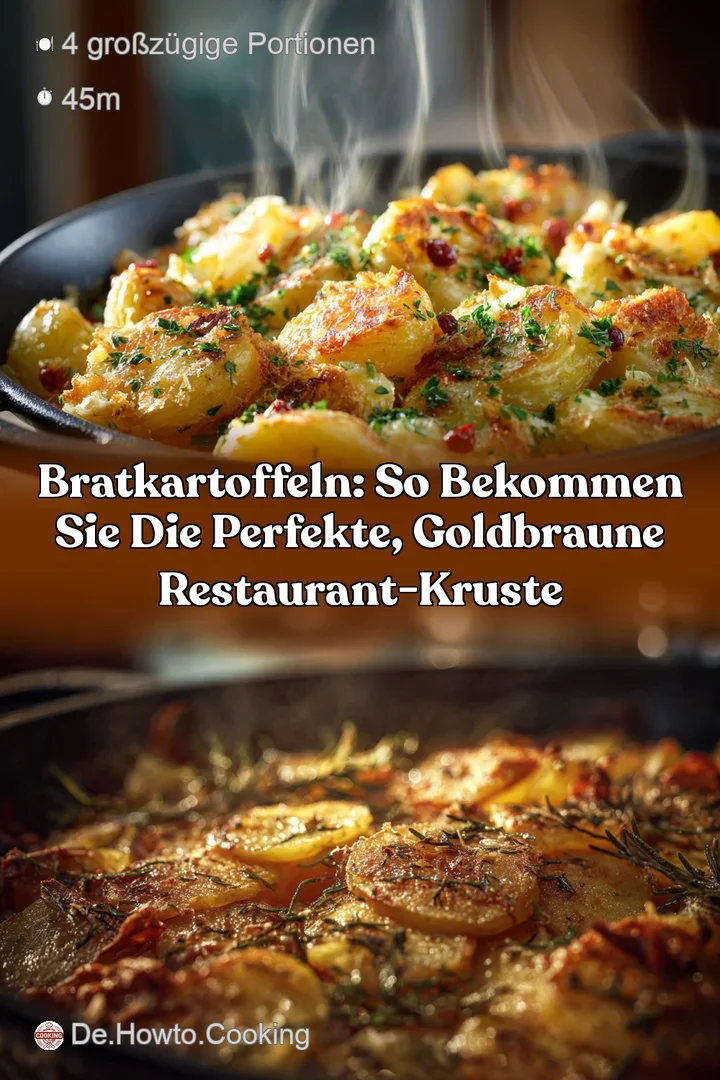 Bratkartoffeln: So bekommen Sie die perfekte goldbraune Restaurant-Kruste