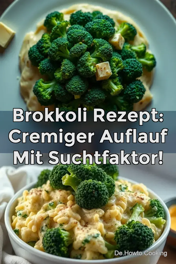Brokkoli Rezept: Cremiger Auflauf mit Suchtfaktor!