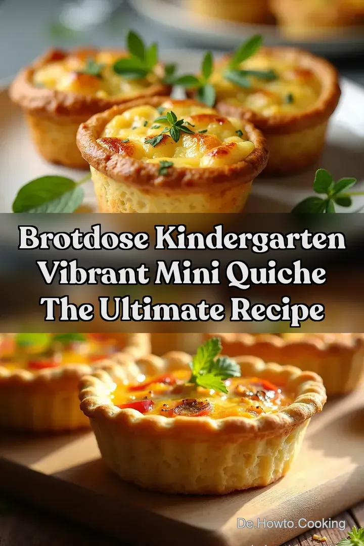 Brotdose Kindergarten Vibrant Mini Quiche The Ultimate Recipe