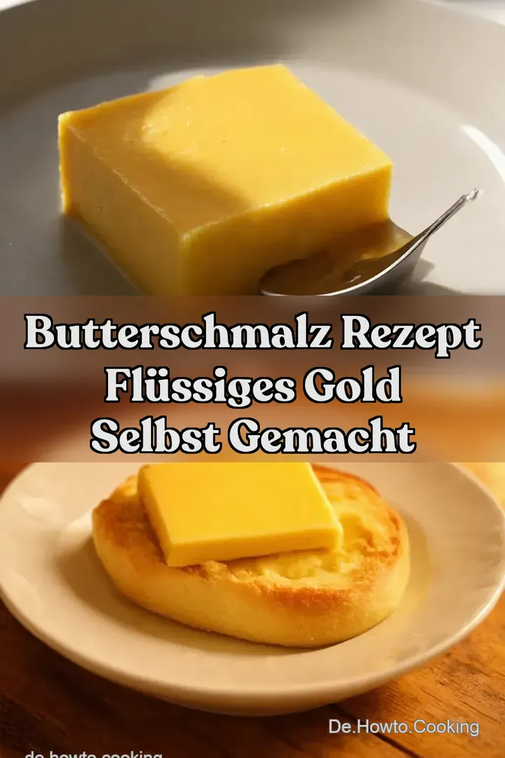 Butterschmalz Rezept Flüssiges Gold selbst gemacht