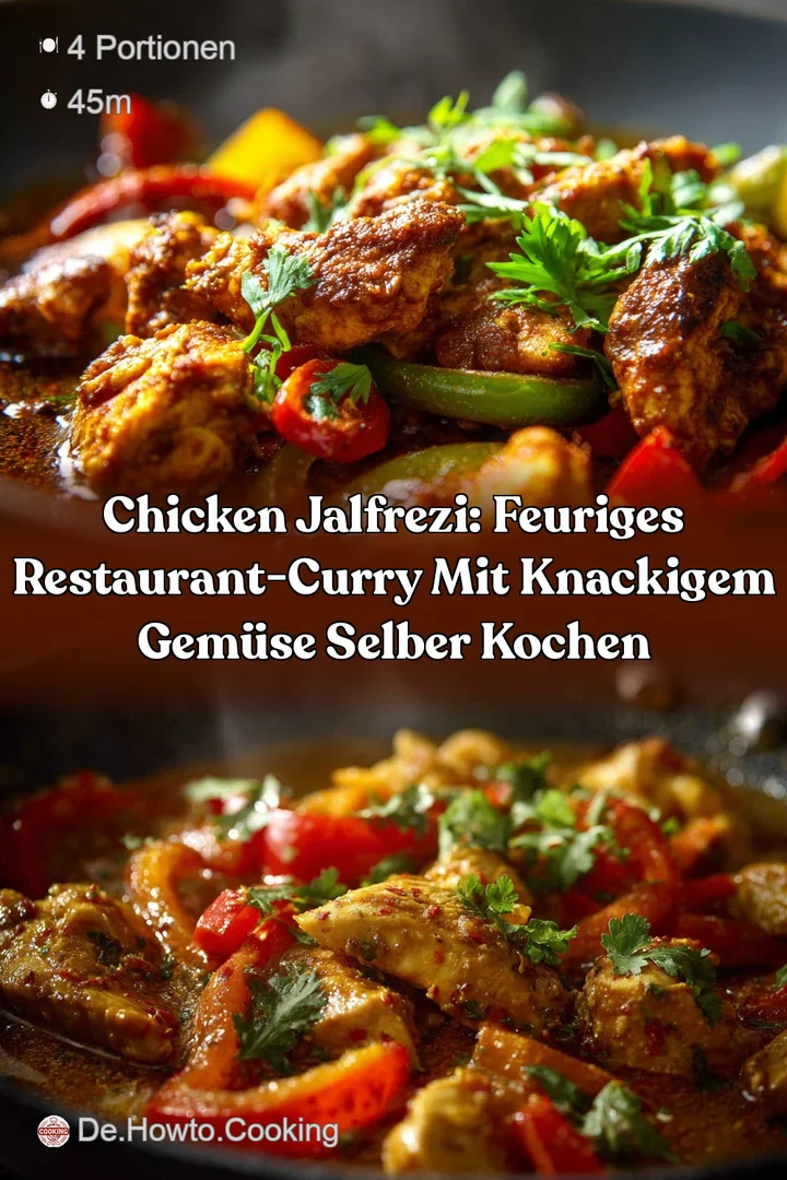 Chicken Jalfrezi: Feuriges Restaurant-Curry mit knackigem Gem&uuml;se selber kochen