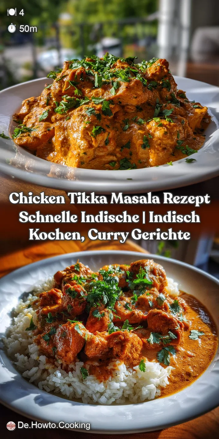 Chicken Tikka Masala Rezept Schnelle Indische | Indisch Kochen Curry Gerichte