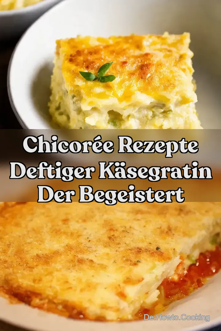 Chicorée Rezepte Deftiger KäseGratin Der Begeistert