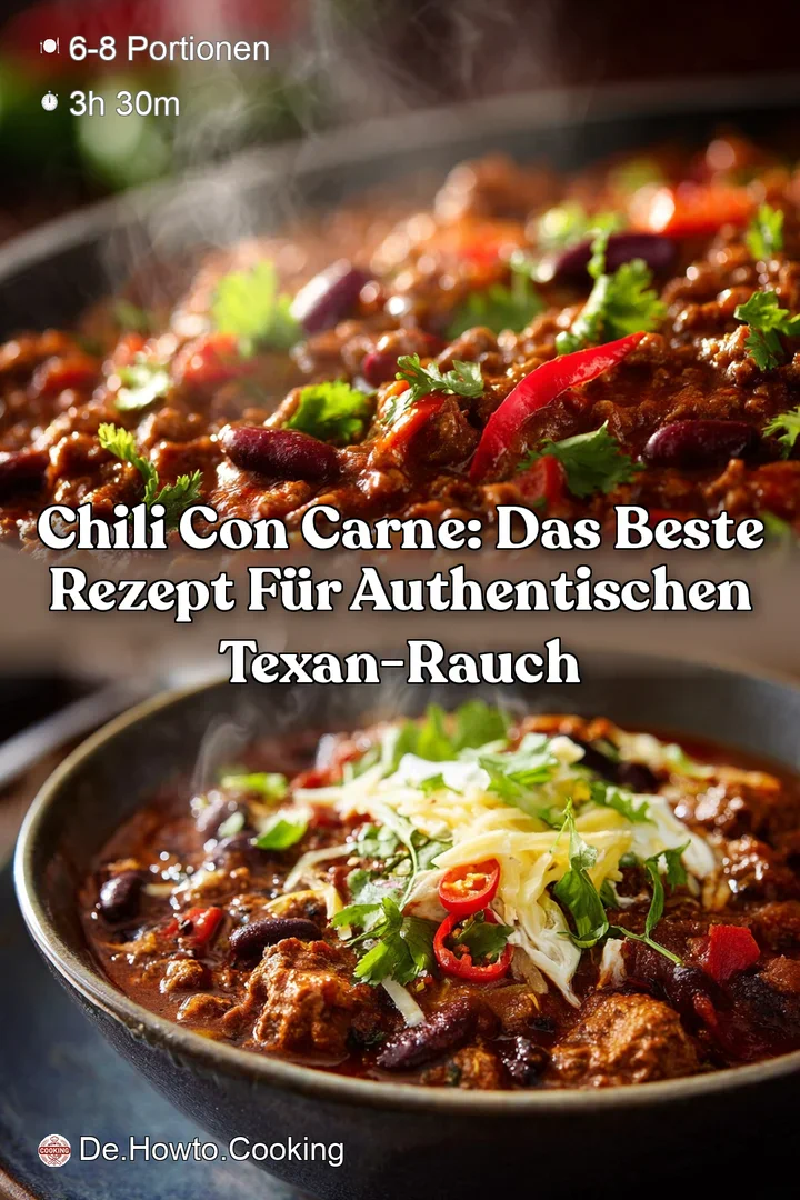 Chili con Carne: Das Beste Rezept f&uuml;r authentischen Texan-Rauch