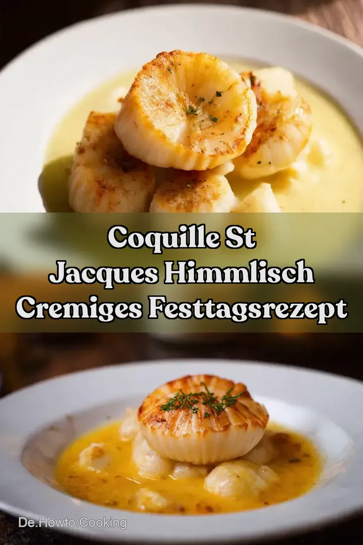 Coquille St Jacques Himmlisch cremiges Festtagsrezept