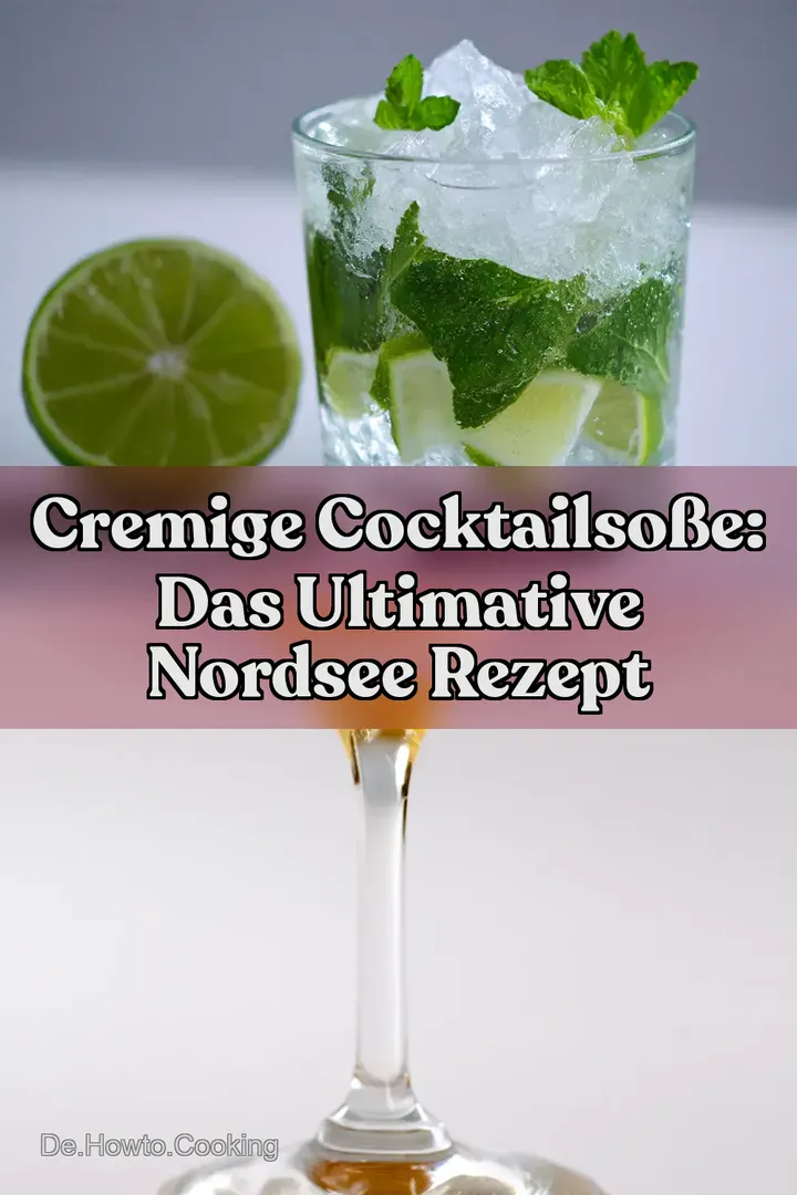 Cremige Cocktailsoße: Das ultimative Nordsee Rezept