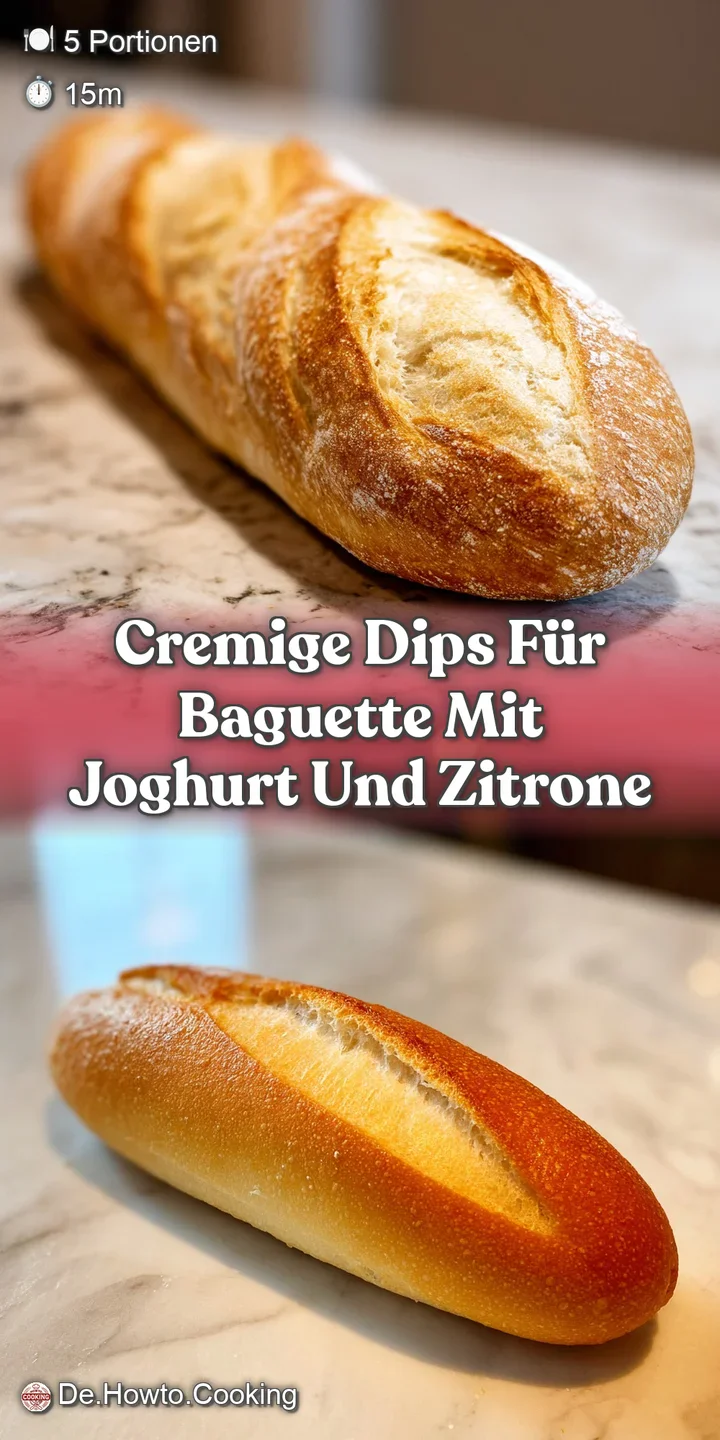 Close-up of a creamy dip clinging to a crusty baguette slice. Visible herbs and spices, creating an appetizing texture.