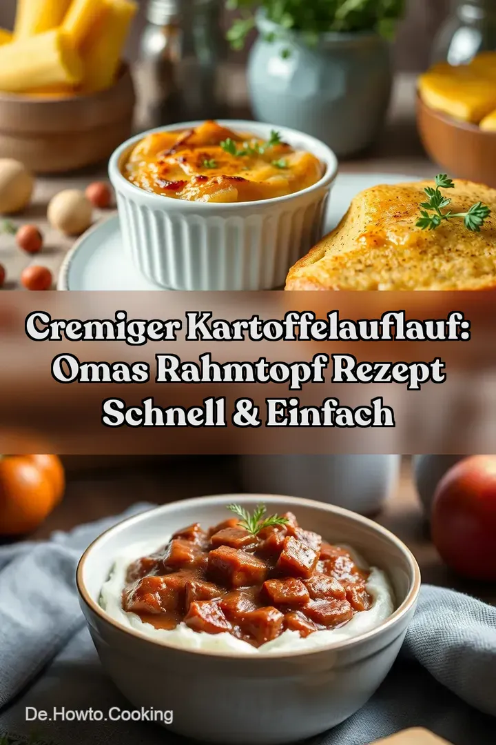 Cremiger Kartoffelauflauf: Omas Rahmtopf Rezept Schnell &amp Einfach