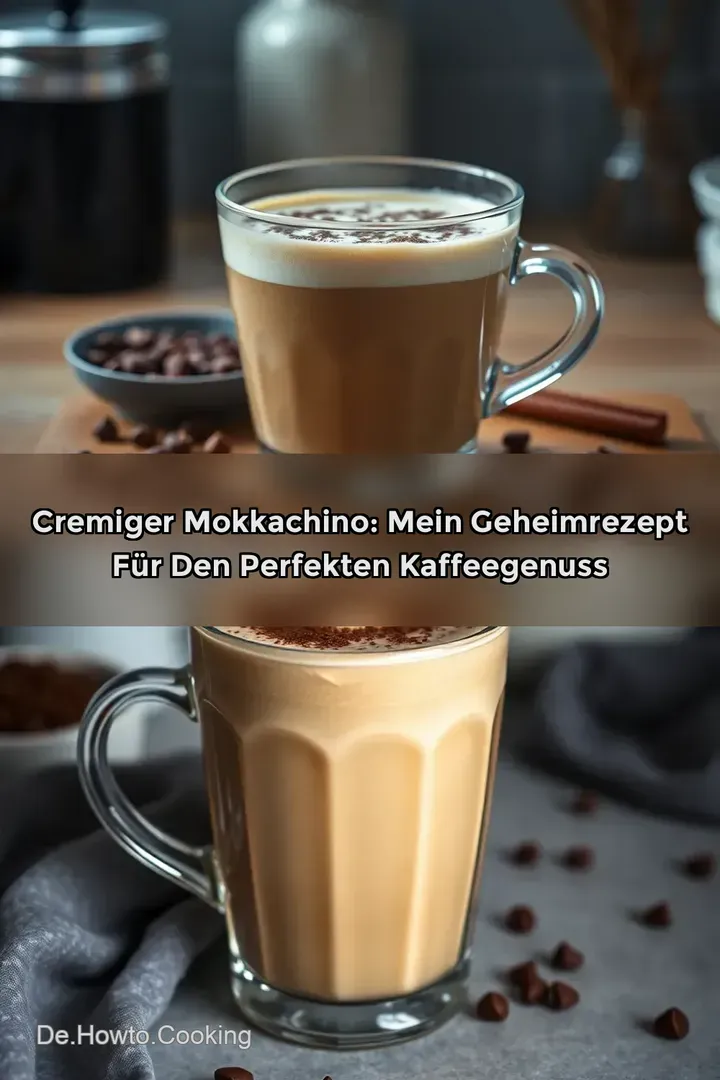 Cremiger Mokkachino: Mein Geheimrezept f&uuml;r den perfekten Kaffeegenuss