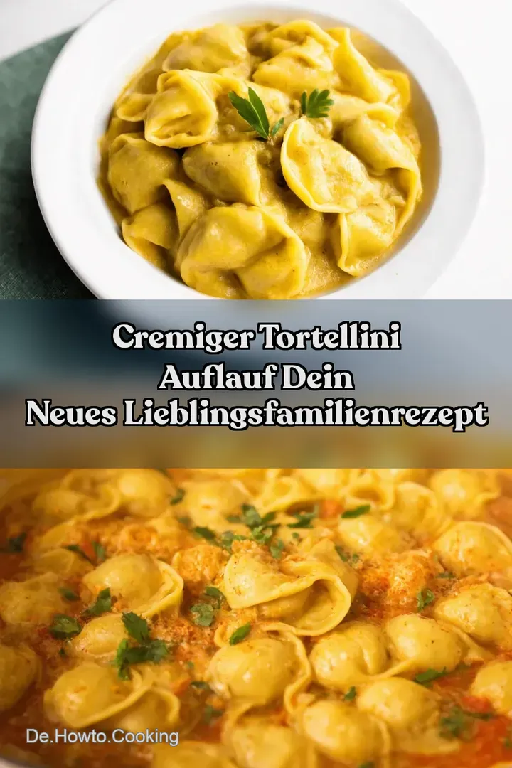 Cremiger Tortellini Auflauf Dein neues LieblingsFamilienrezept
