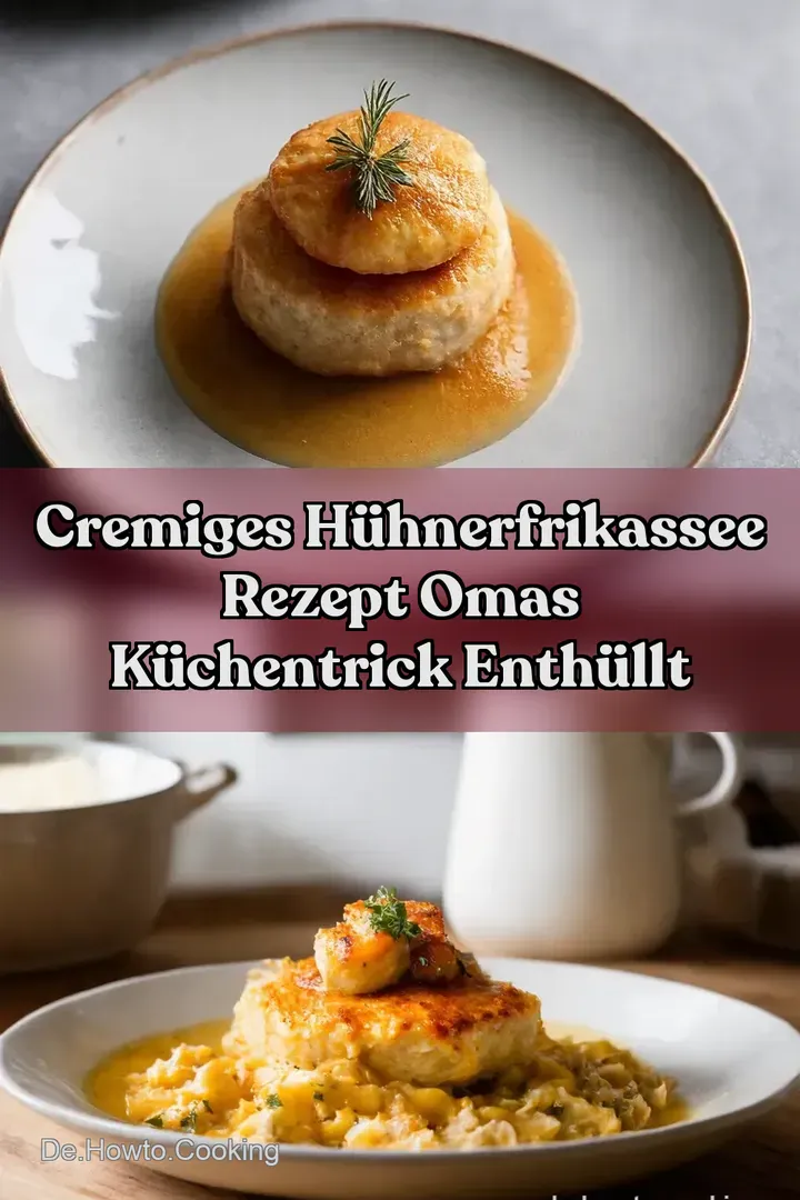 Cremiges H&uuml;hnerfrikassee Rezept Omas K&uuml;chentrick Enth&uuml;llt