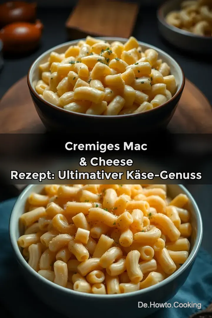 Cremiges Mac & Cheese Rezept: Ultimativer K&auml;se-Genuss