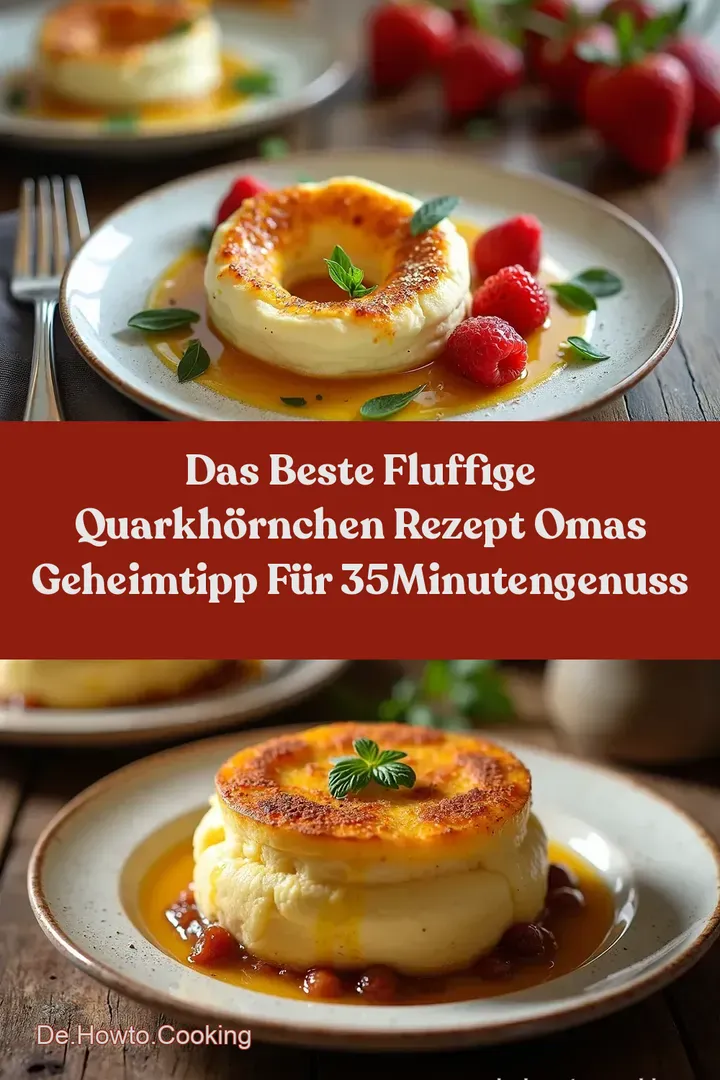 Das Beste Fluffige Quarkhörnchen Rezept Omas Geheimtipp für 35MinutenGenuss