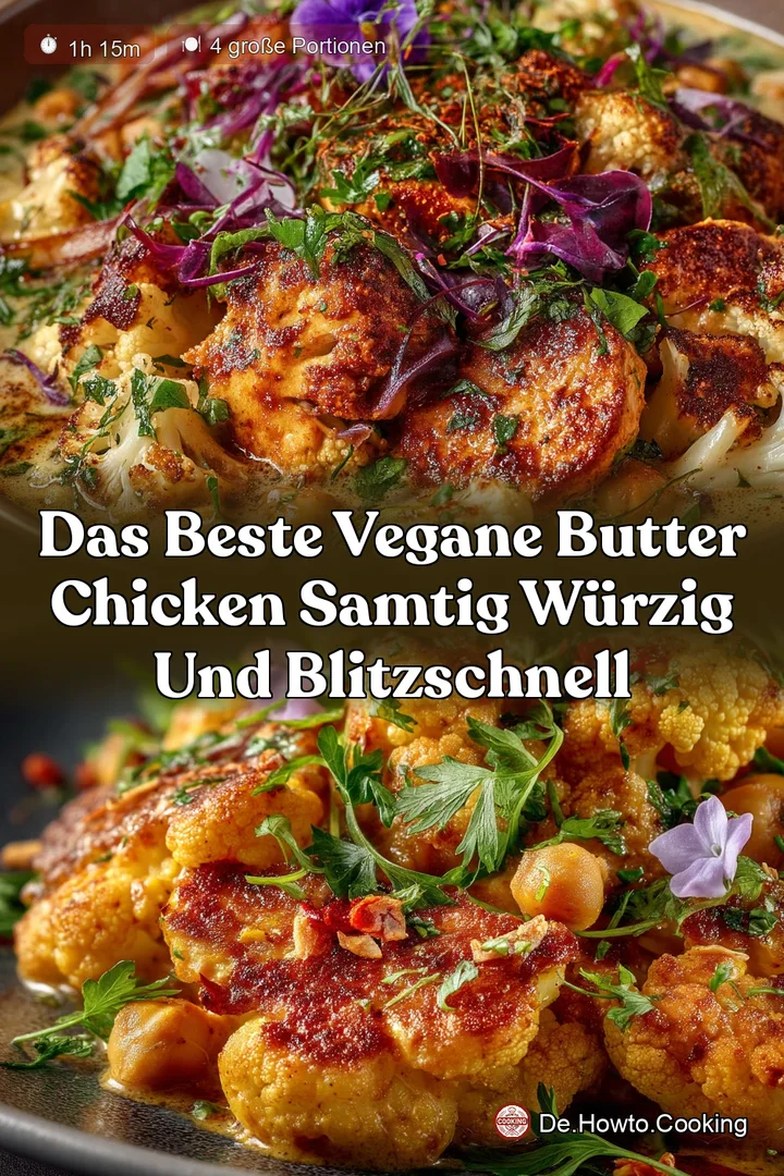 Das beste Vegane Butter Chicken Samtig würzig und blitzschnell