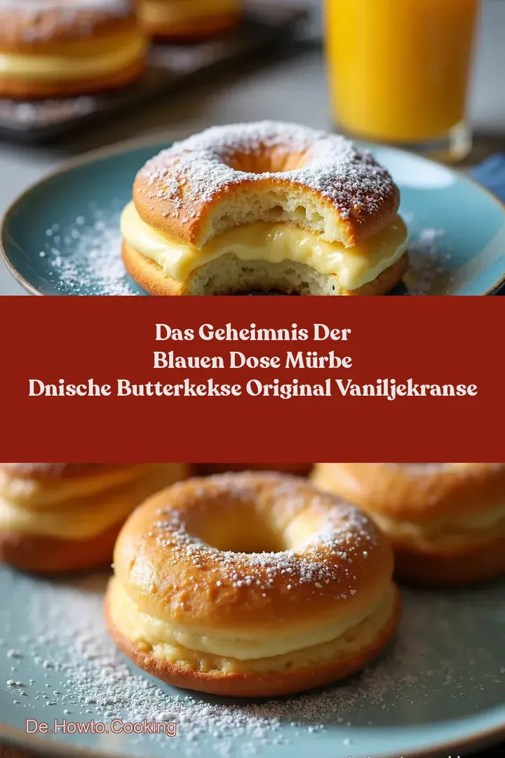 Das Geheimnis Der Blauen Dose Mürbe Dnische Butterkekse Original Vaniljekranse