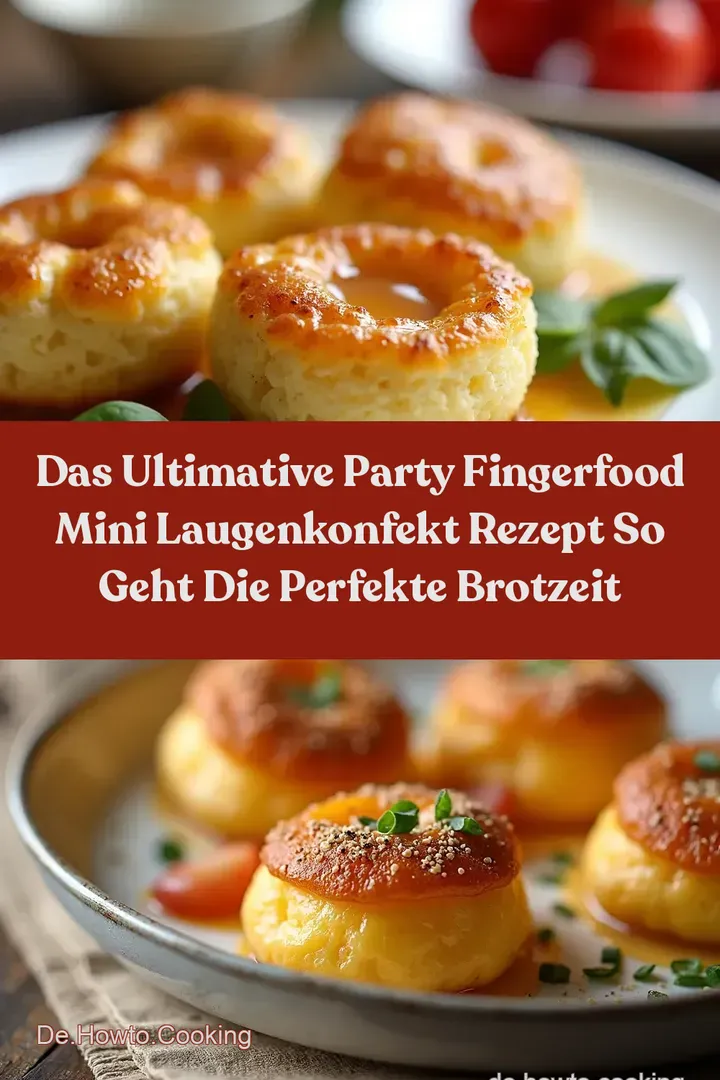 Das Ultimative Party Fingerfood Mini Laugenkonfekt Rezept So Geht Die Perfekte Brotzeit