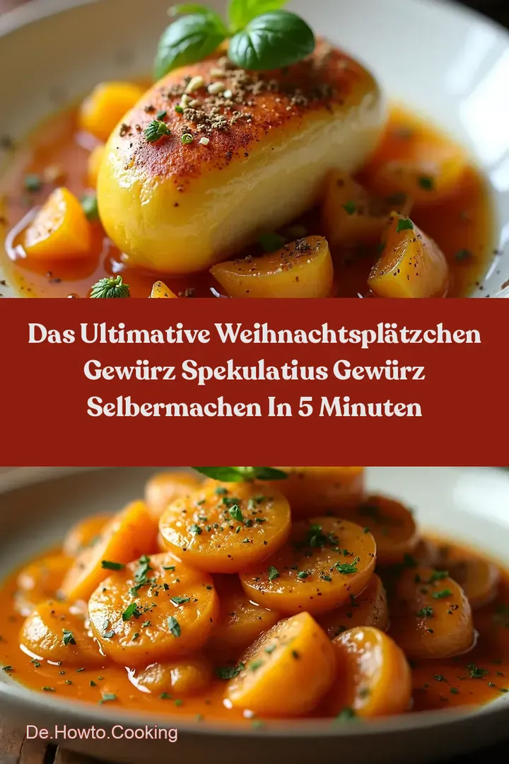 Das Ultimative Weihnachtspl&auml;tzchen Gew&uuml;rz Spekulatius Gew&uuml;rz Selbermachen in 5 Minuten