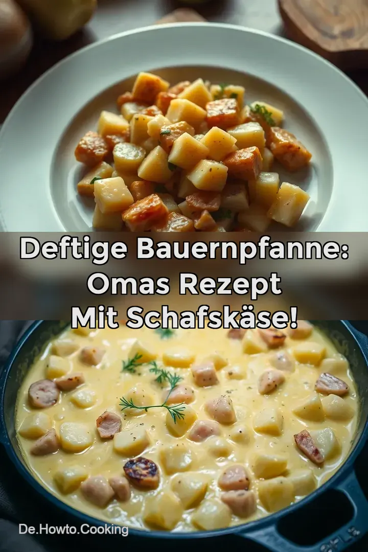 Deftige Bauernpfanne: Omas Rezept mit Schafsk&auml;se!