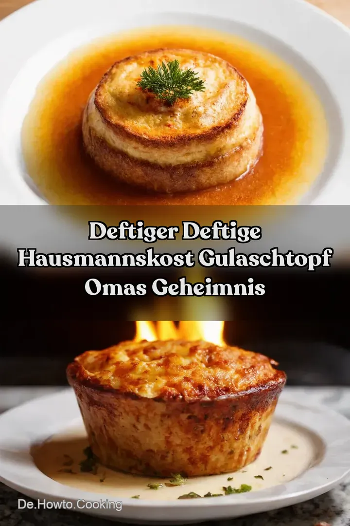 Deftiger Deftige Hausmannskost Gulaschtopf Omas Geheimnis