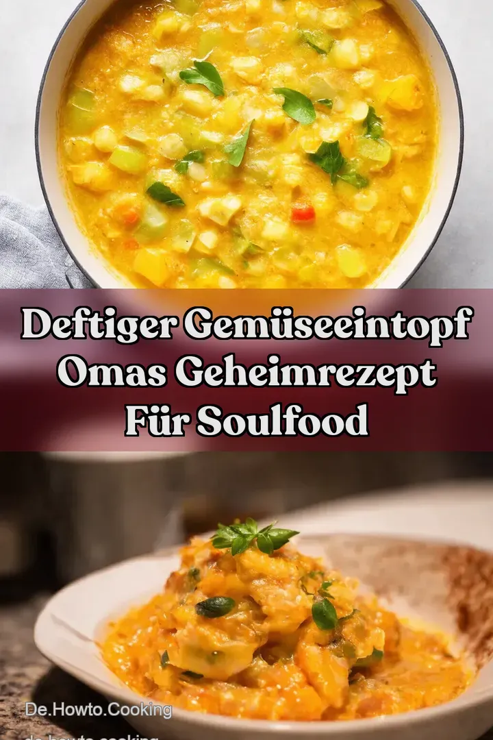 Deftiger Gem&uuml;seeintopf Omas Geheimrezept f&uuml;r Soulfood