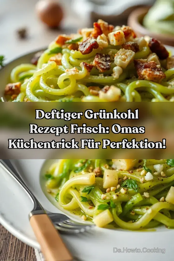 Deftiger Gr&uuml;nkohl Rezept Frisch: Omas K&uuml;chentrick f&uuml;r Perfektion!