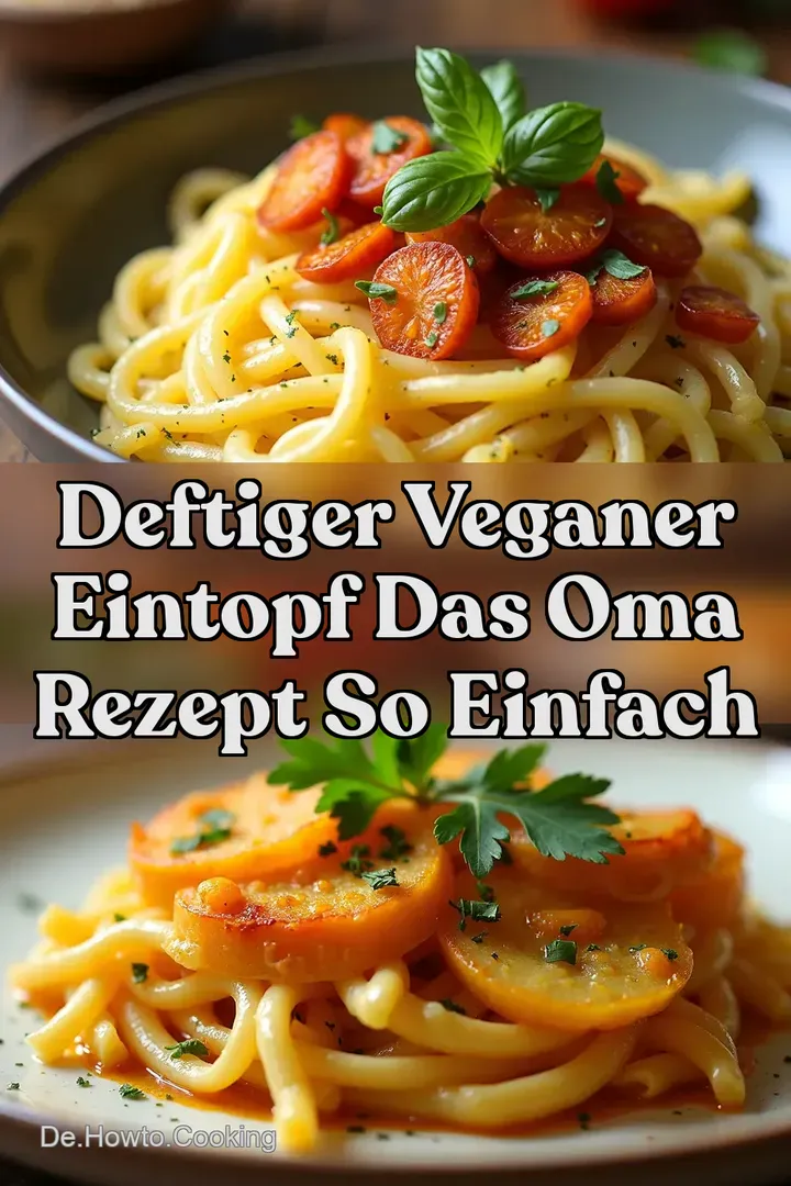 Deftiger Veganer Eintopf Das Oma Rezept SO Einfach