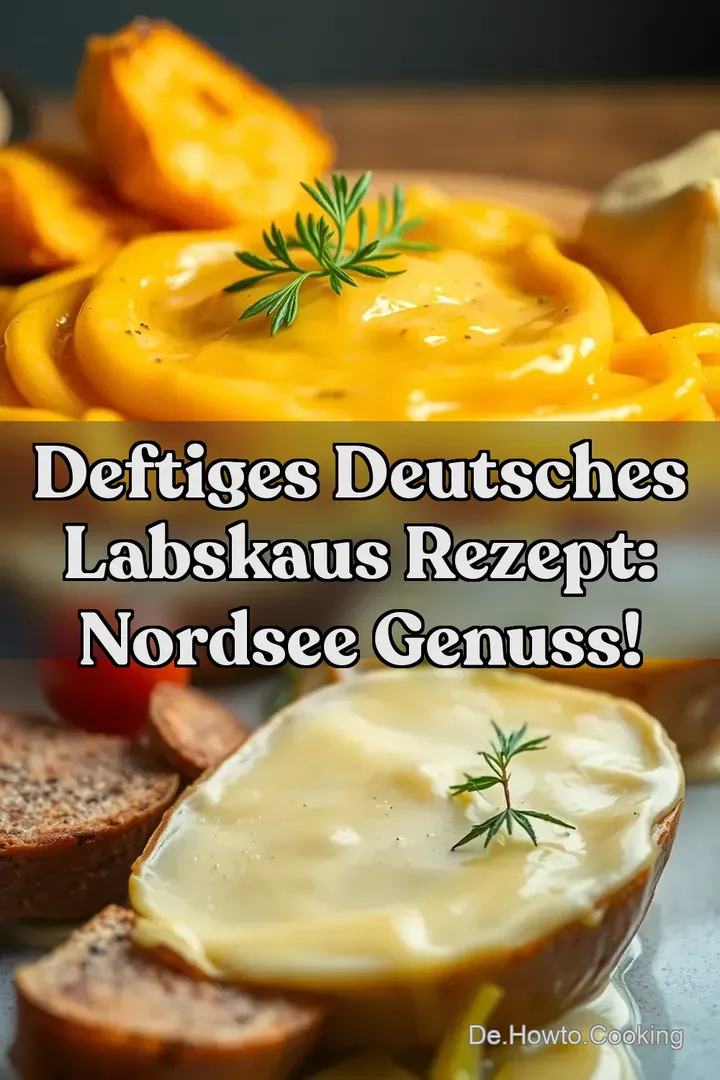 Deftiges Deutsches Labskaus Rezept: Nordsee Genuss!