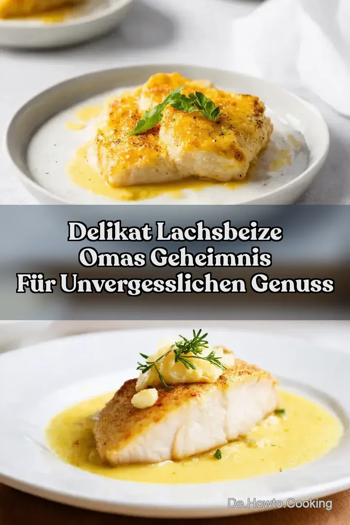 Delikat Lachsbeize Omas Geheimnis für Unvergesslichen Genuss