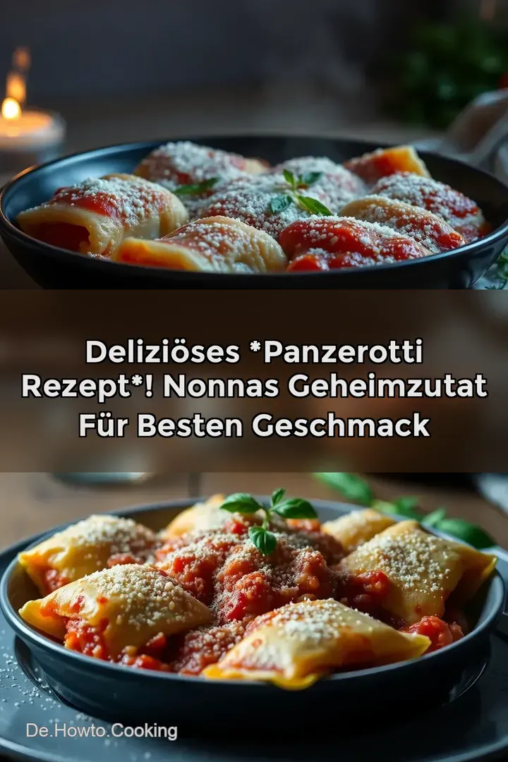 Delizi&ouml;ses Panzerotti Rezept! Nonnas Geheimzutat f&uuml;r Besten Geschmack