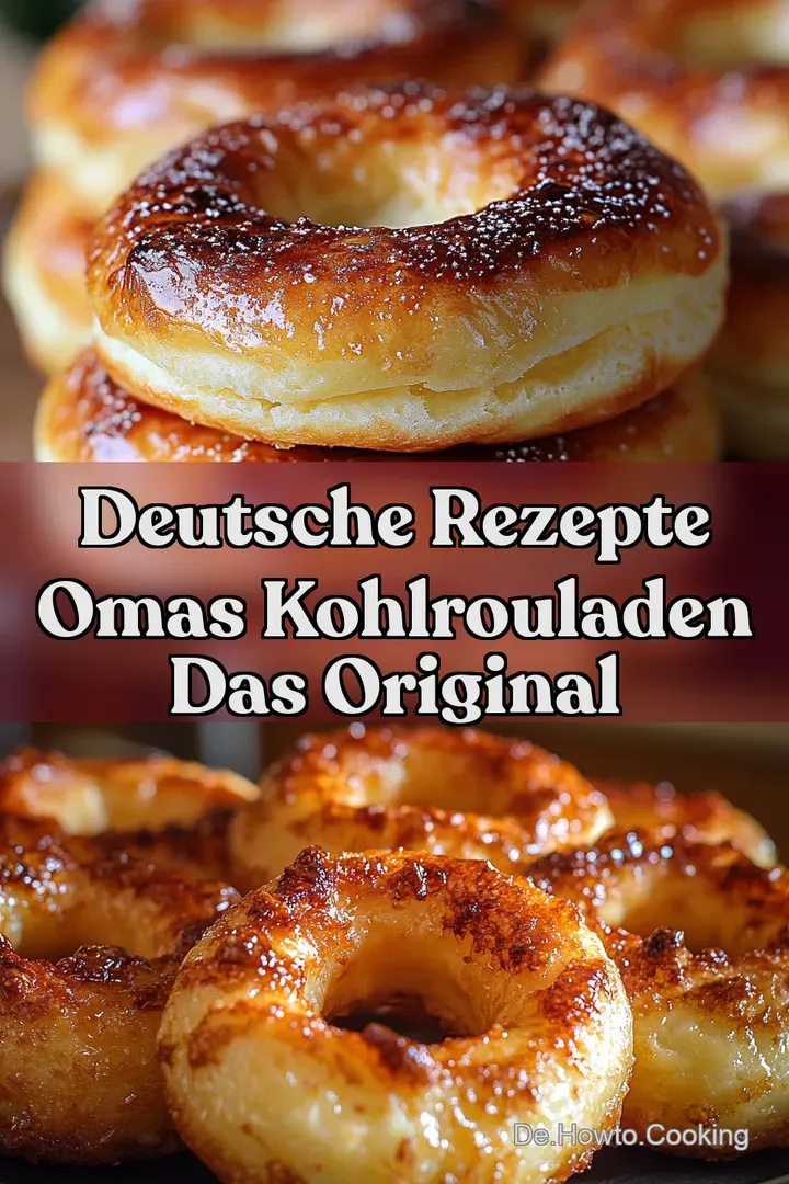 Deutsche Rezepte Omas Kohlrouladen Das Original
