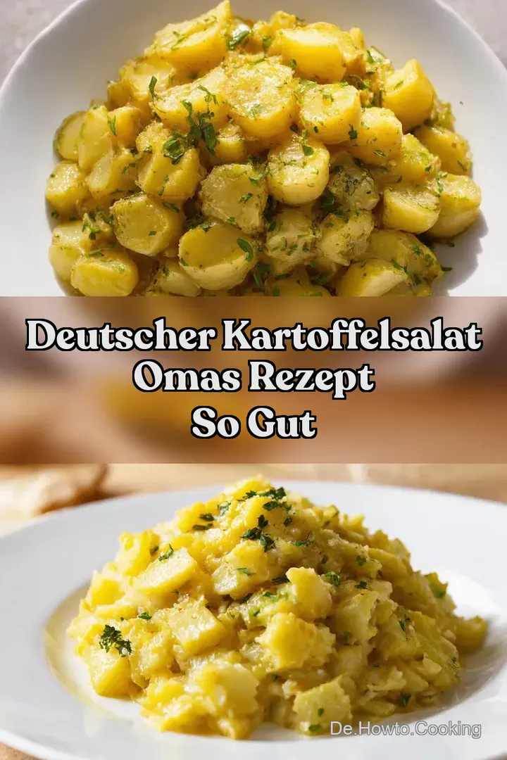 Deutscher Kartoffelsalat Omas Rezept So Gut