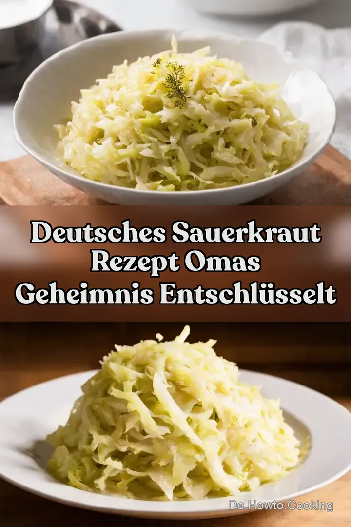 Deutsches Sauerkraut Rezept Omas Geheimnis Entschl&uuml;sselt