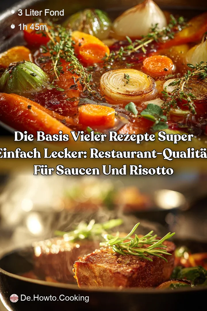 Die Basis vieler Rezepte super einfach lecker: Restaurant-Qualit&auml;t f&uuml;r Saucen und Risotto