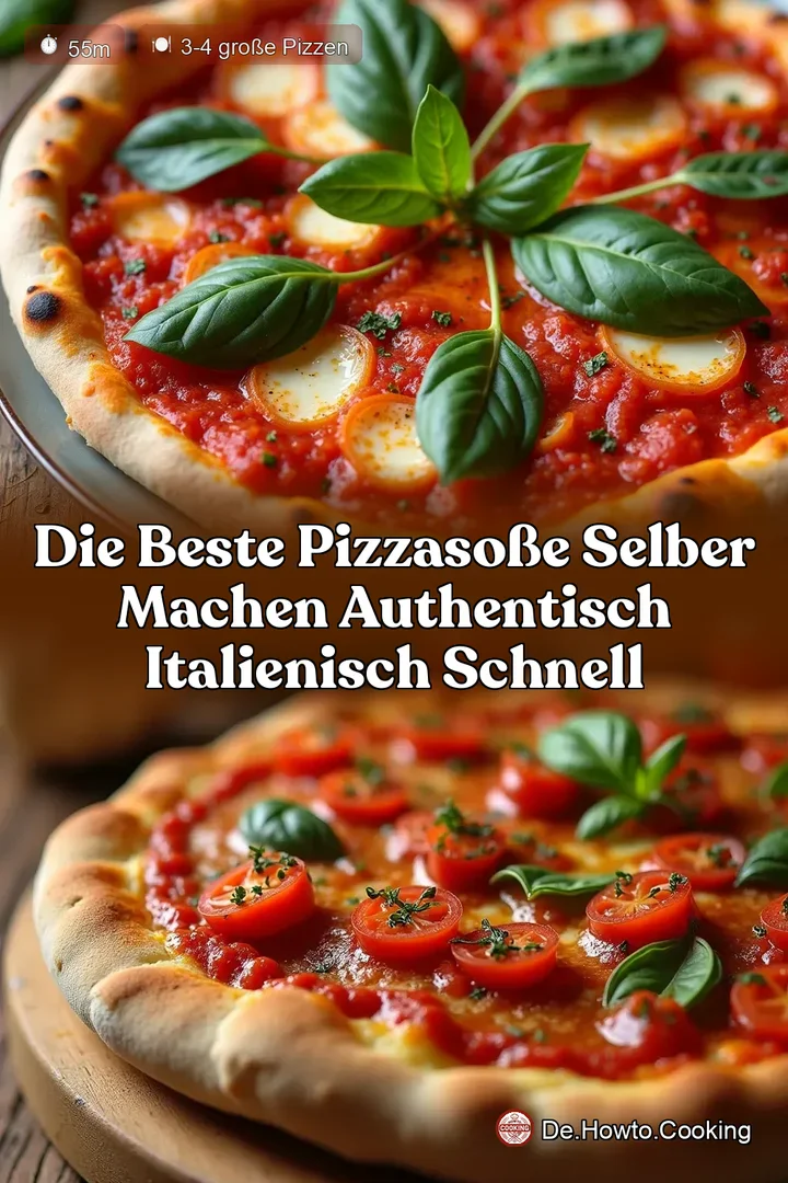 Die Beste Pizzasoße Selber Machen Authentisch Italienisch Schnell